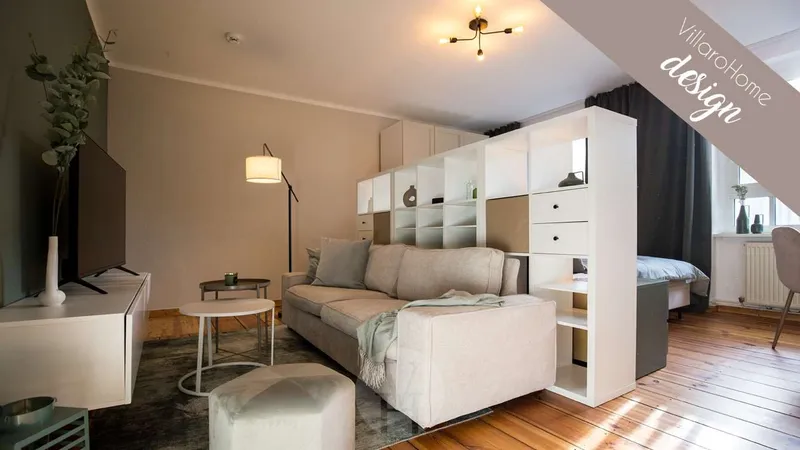 Stilvoll eingerichtete 1-Zimmer-Wohnung mit abgetrenntem Schlafbereich nahe Frankfurter Allee — photo 1
